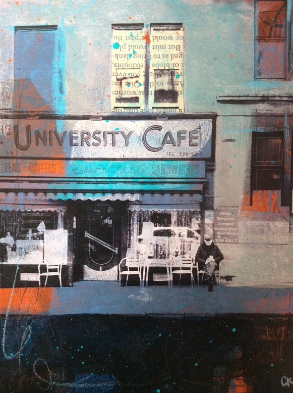 'Glasgow Streetscape #13' by artist Claire Kennedy
